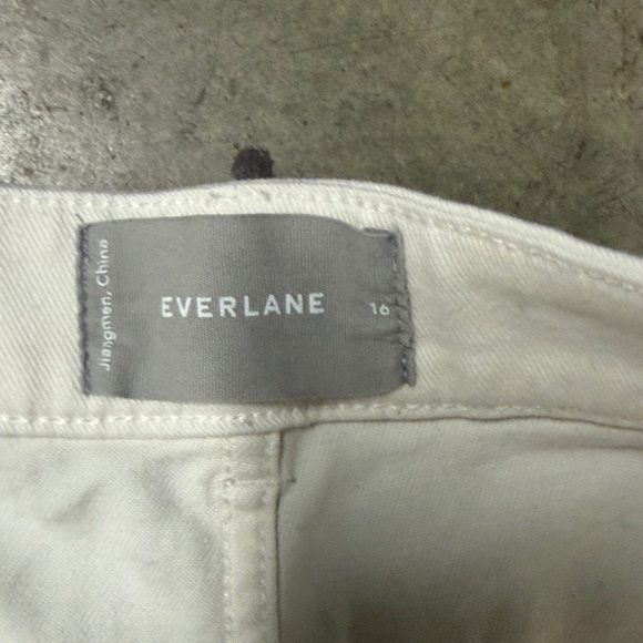 Everlane Women's Off-White Boot Cut Jeans - Picture 2 of 3